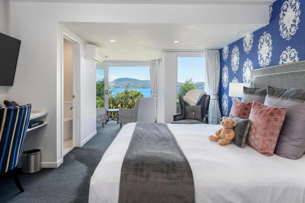 Black Swan Lakeside Boutique Hotel Rotorua Buitenkant foto